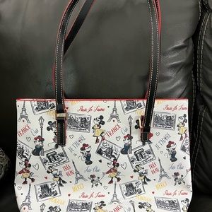 Dooney & Bourke leather tote Paris Disney
